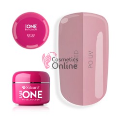 Gel UV Base One Silcare pentru camuflaj Cover Dark 50 ml 